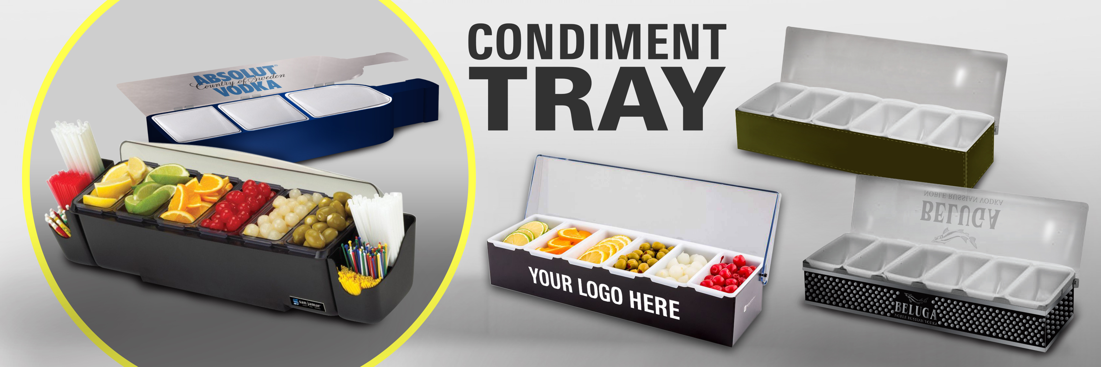 custom condiment tray