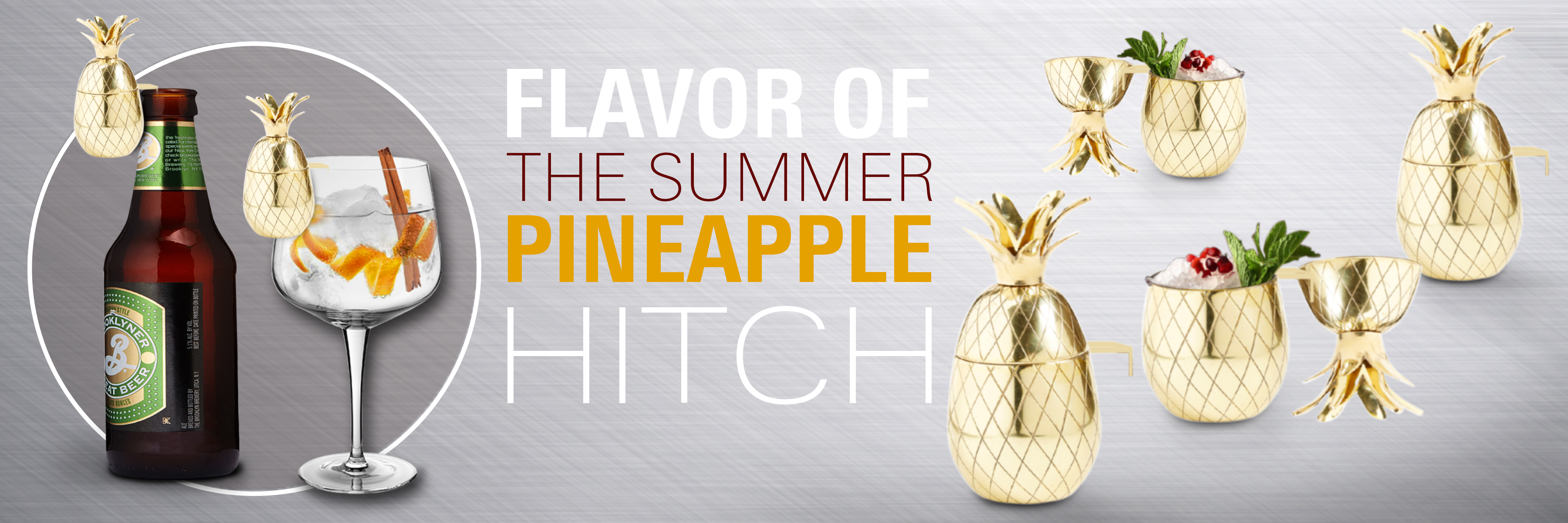 pineapple shot glass