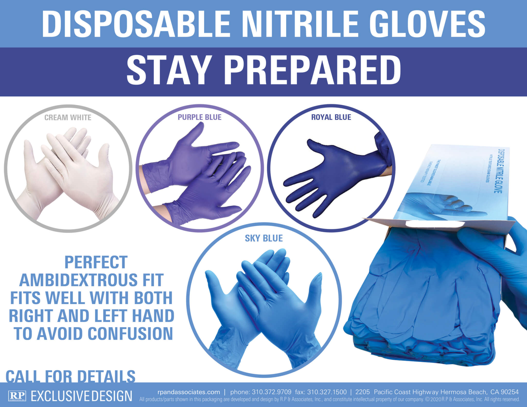 disposable nitrile gloves