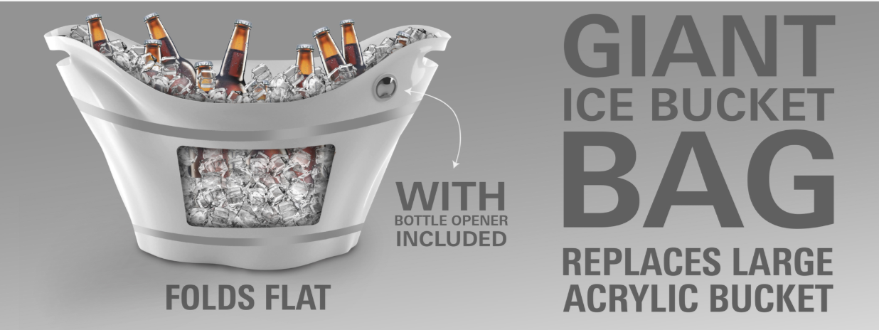 giant ice bucket