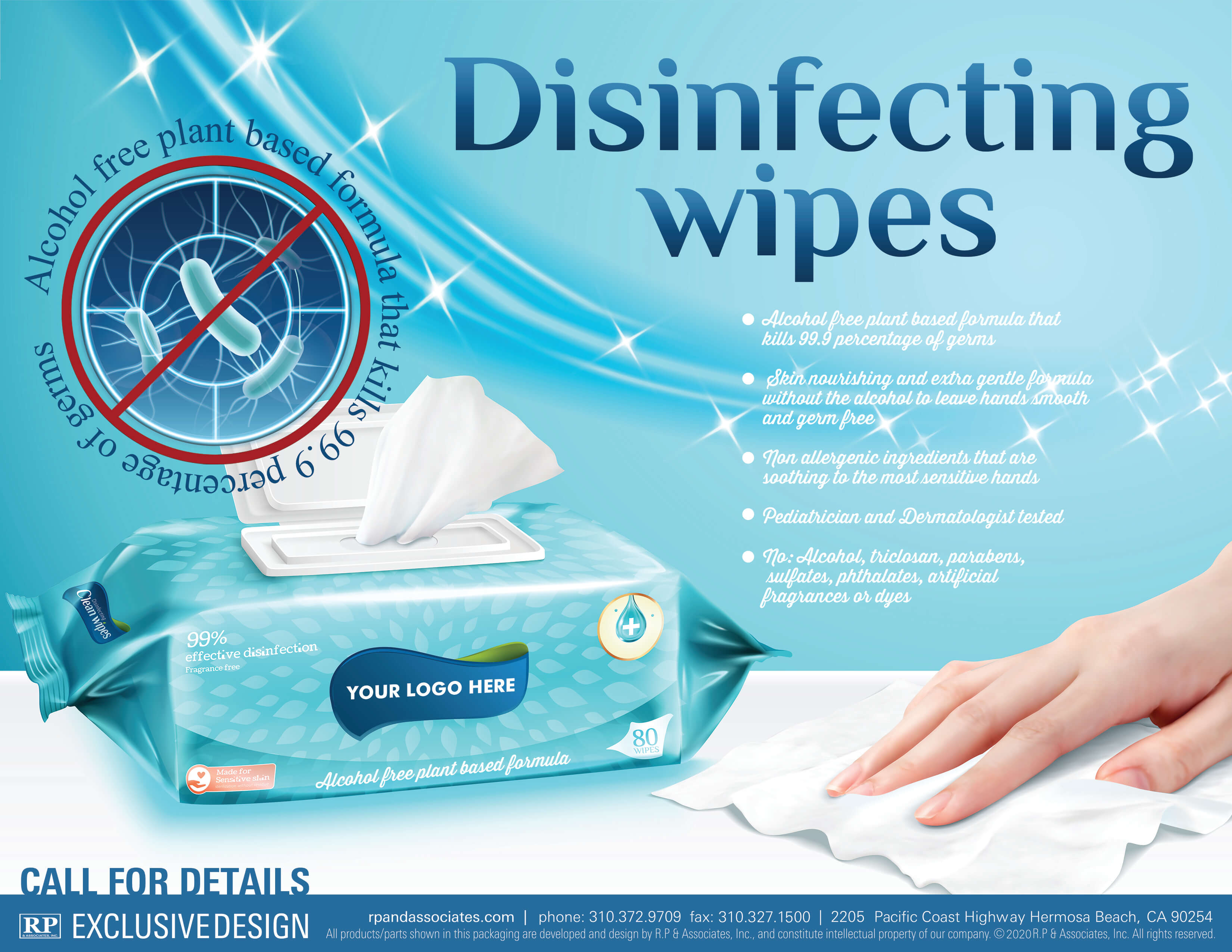 non alcoholic wipes