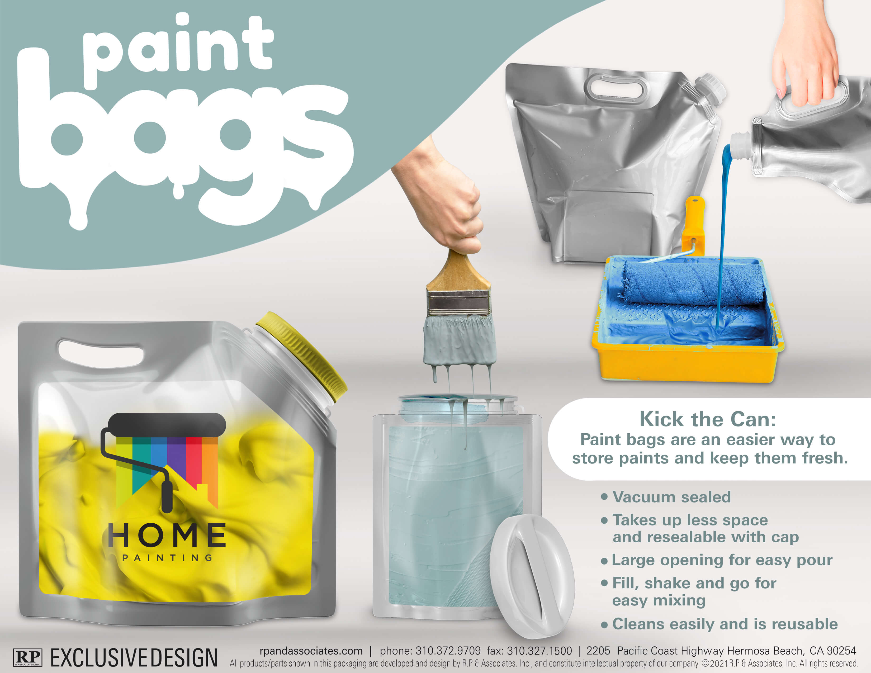 Paint Bags  Other Products - Custom Branded Products - RP & Associates