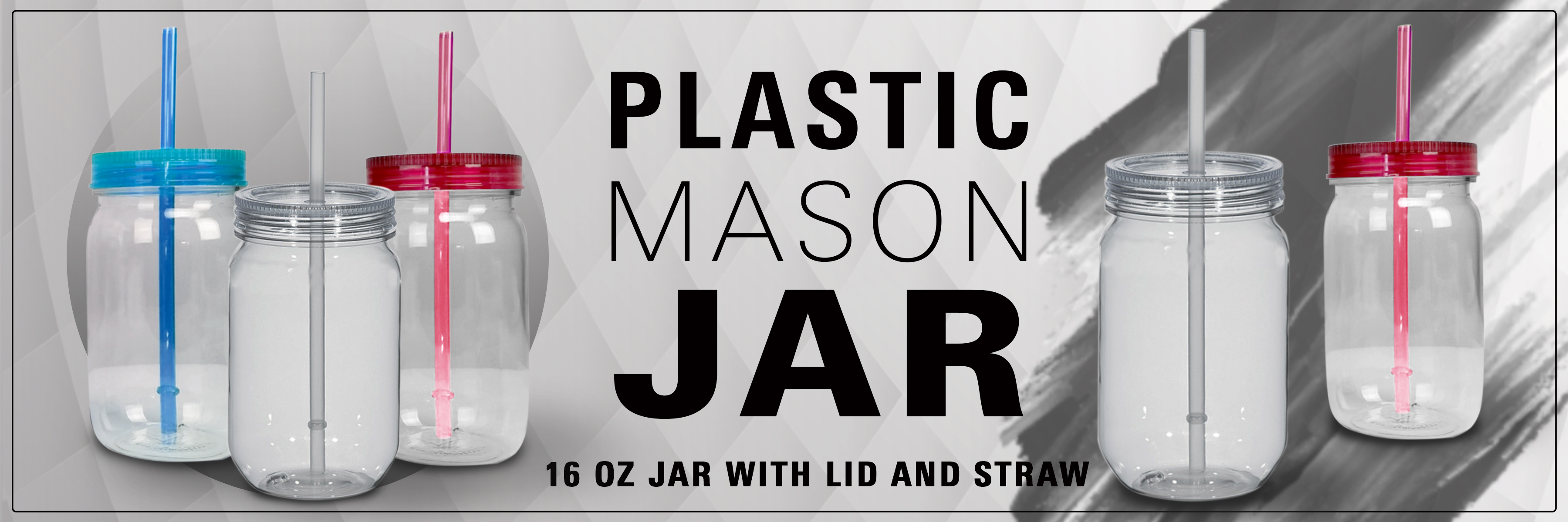 Plastic Mason Jars