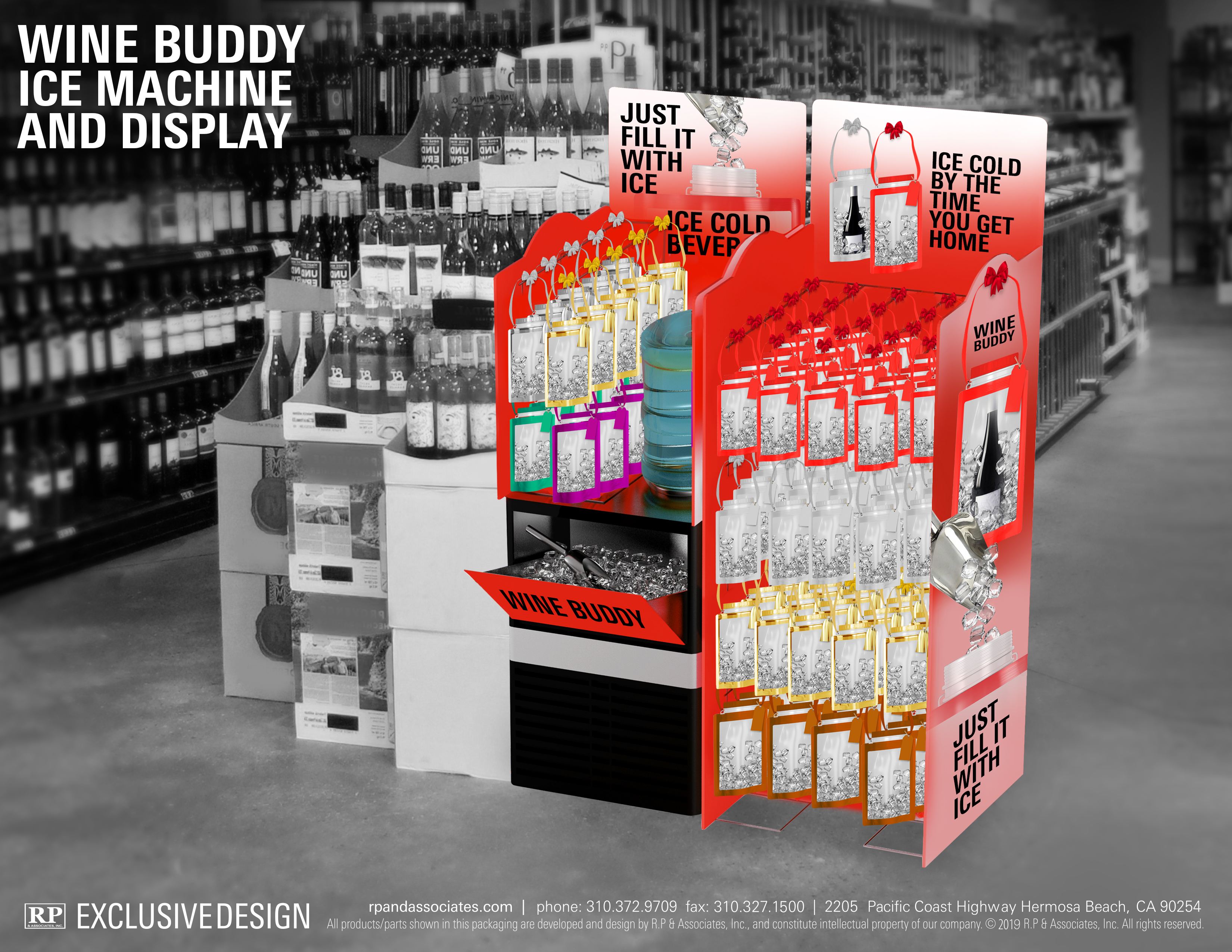 wine buddy store display