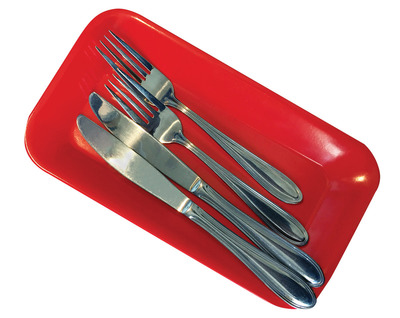 melamine silverware tray flatware