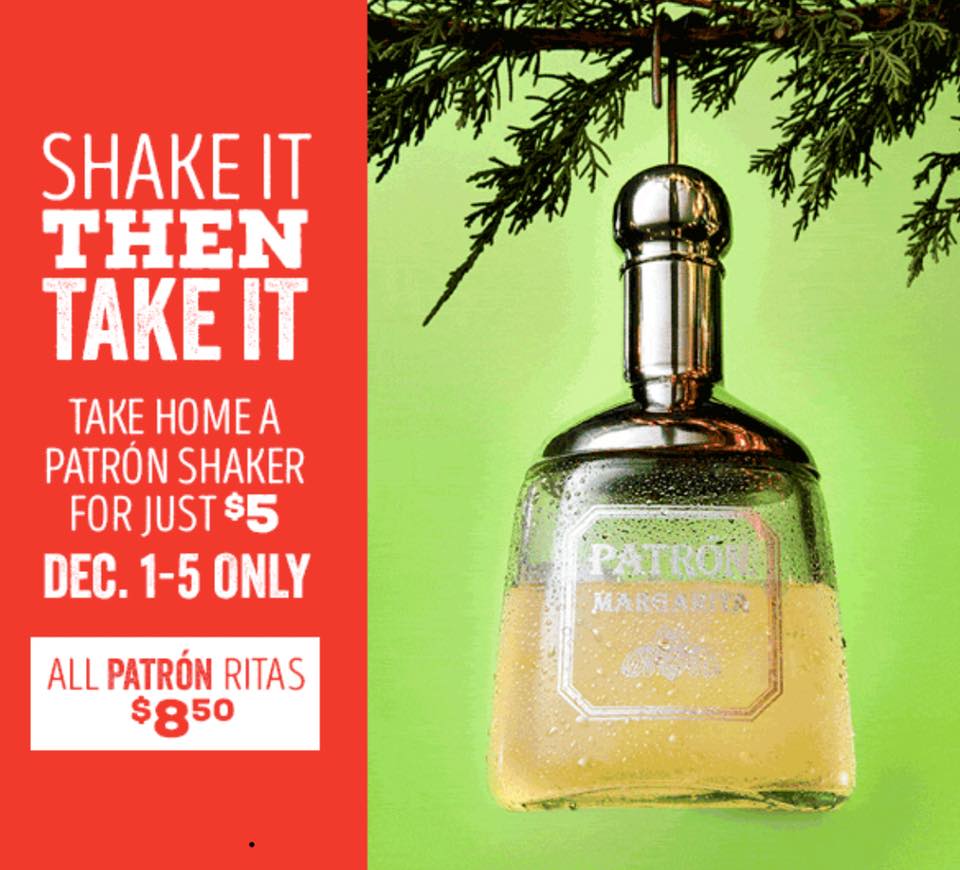 patron custom shaker