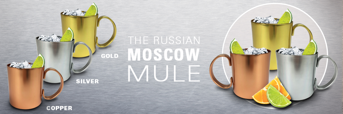 Russian moscow mule mugs