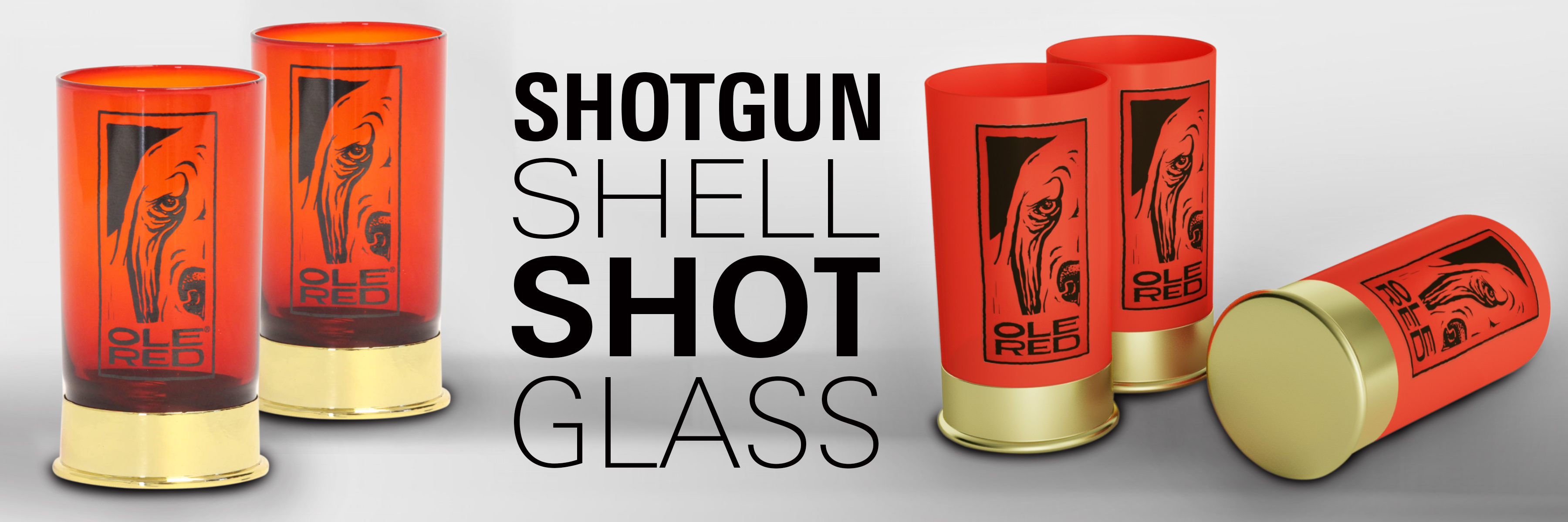 Shotgun Shell Shot Glass, Shot Glasses