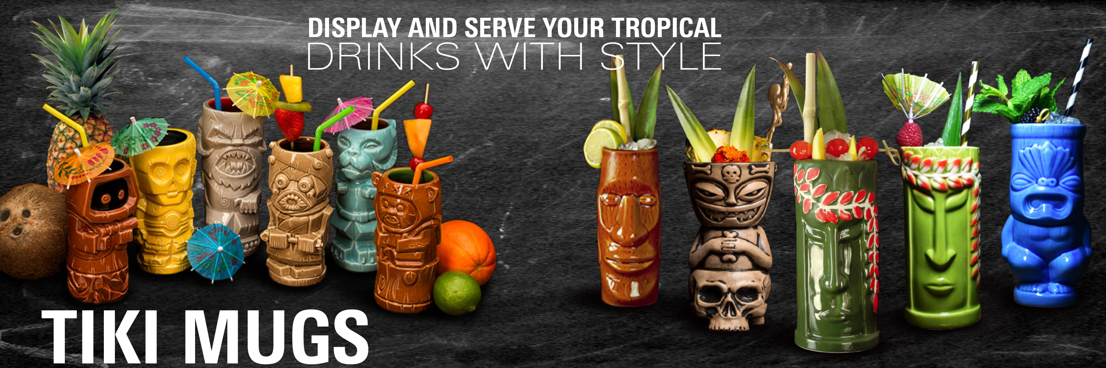 Tiki Mugs