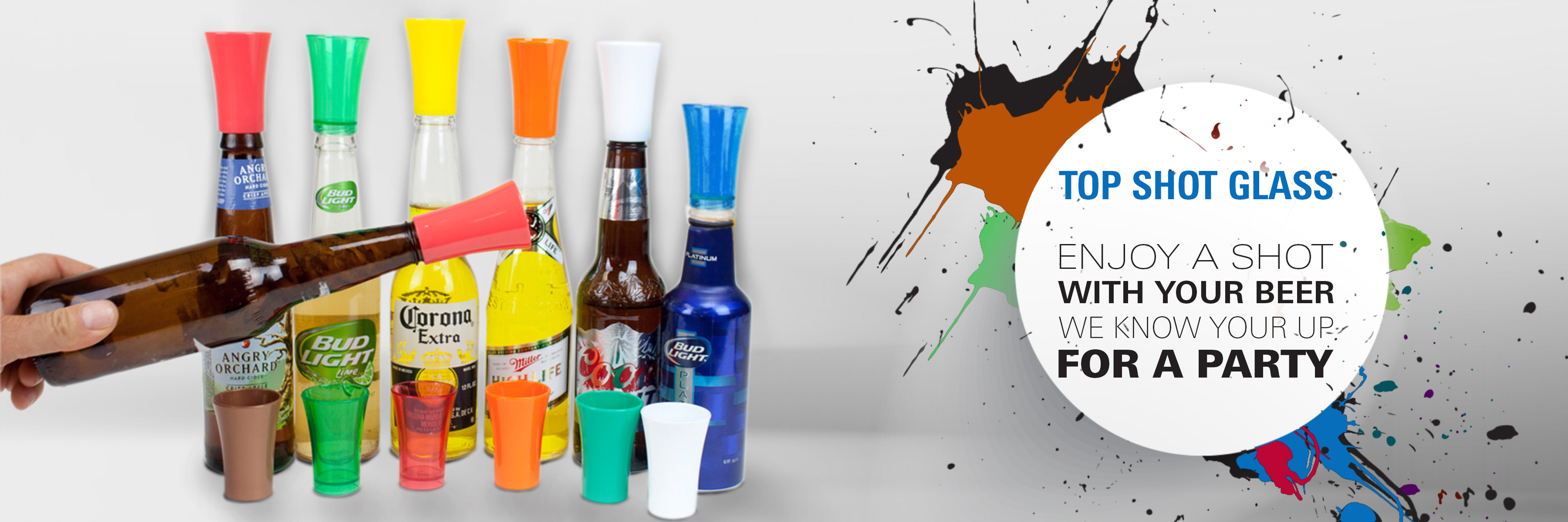 Bottle Top Shot Glass