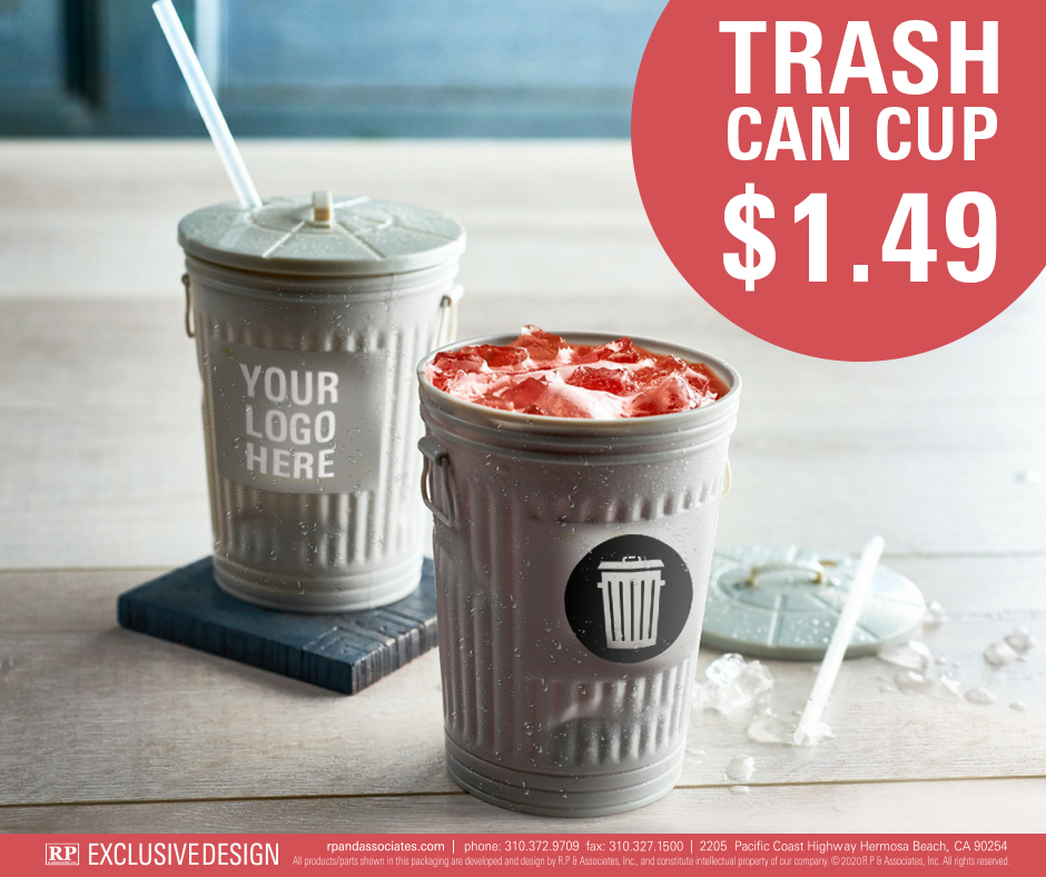trash can cup
