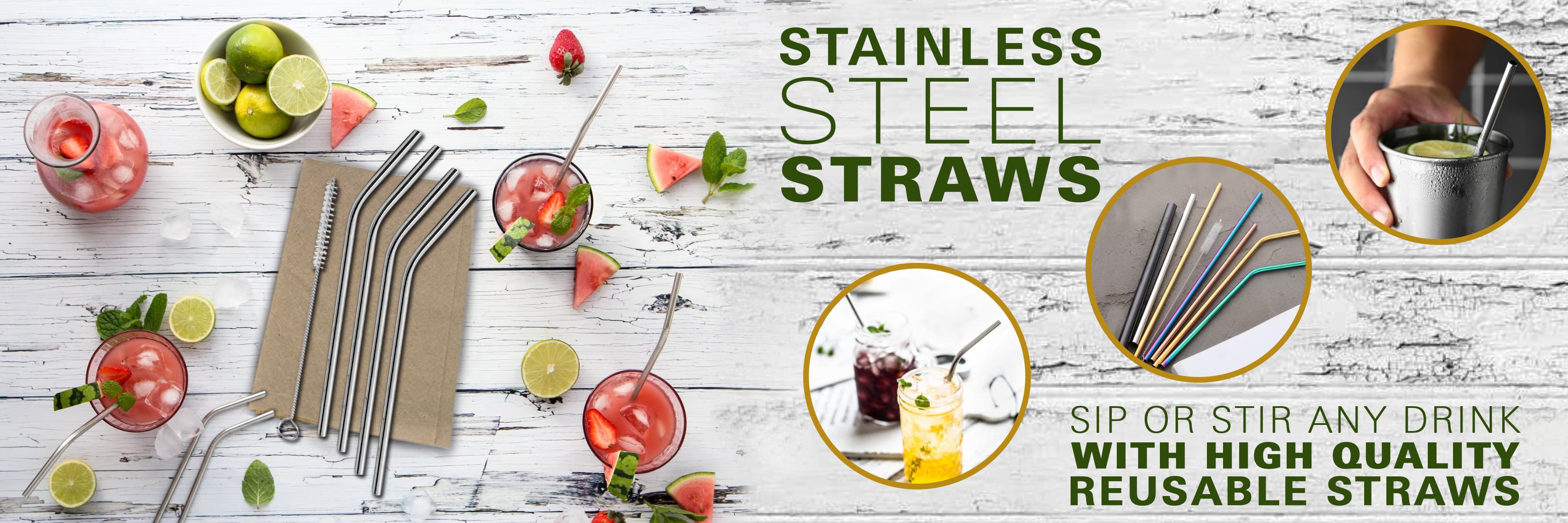 Stainless Steel Straws