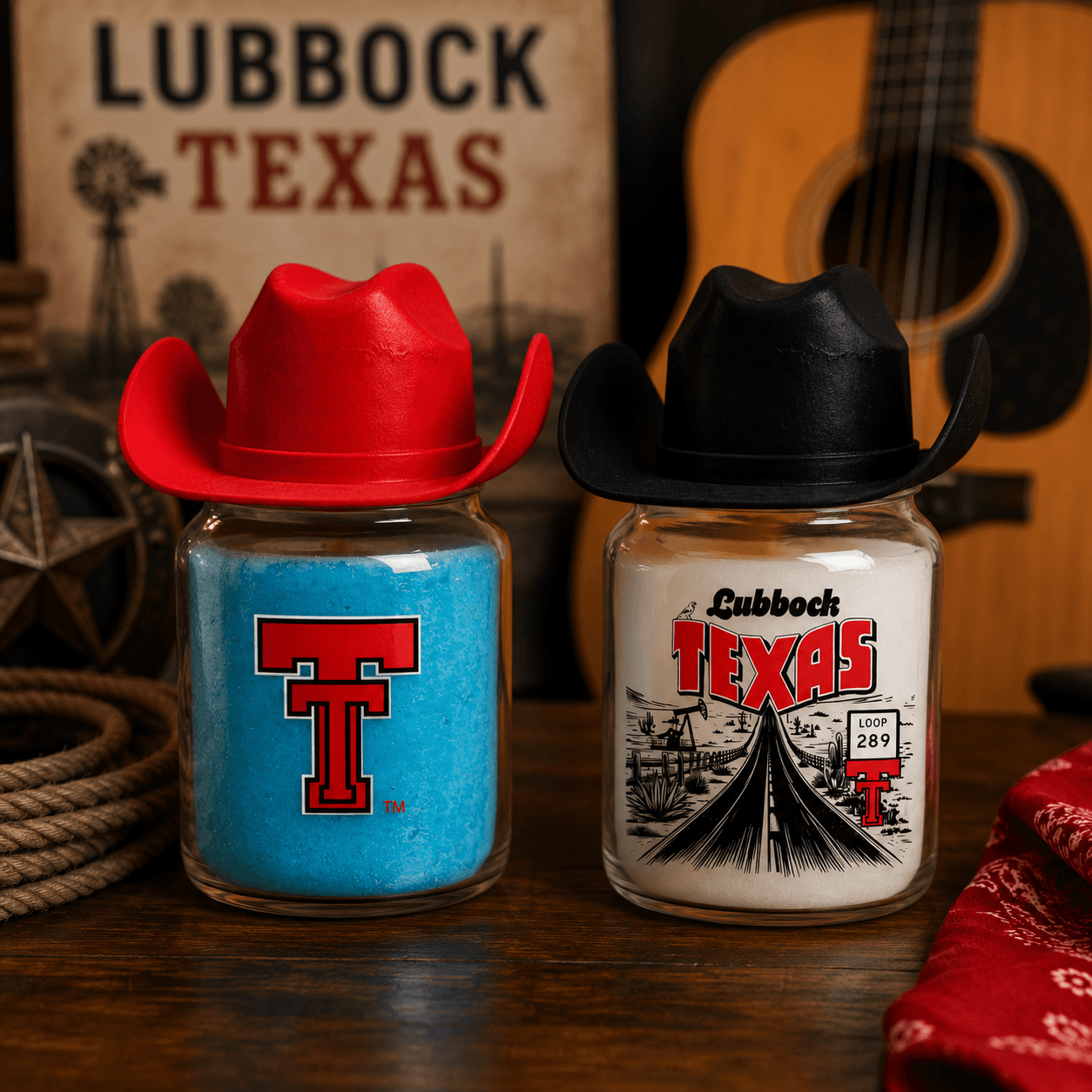 Cowboy Hat Mason Jar