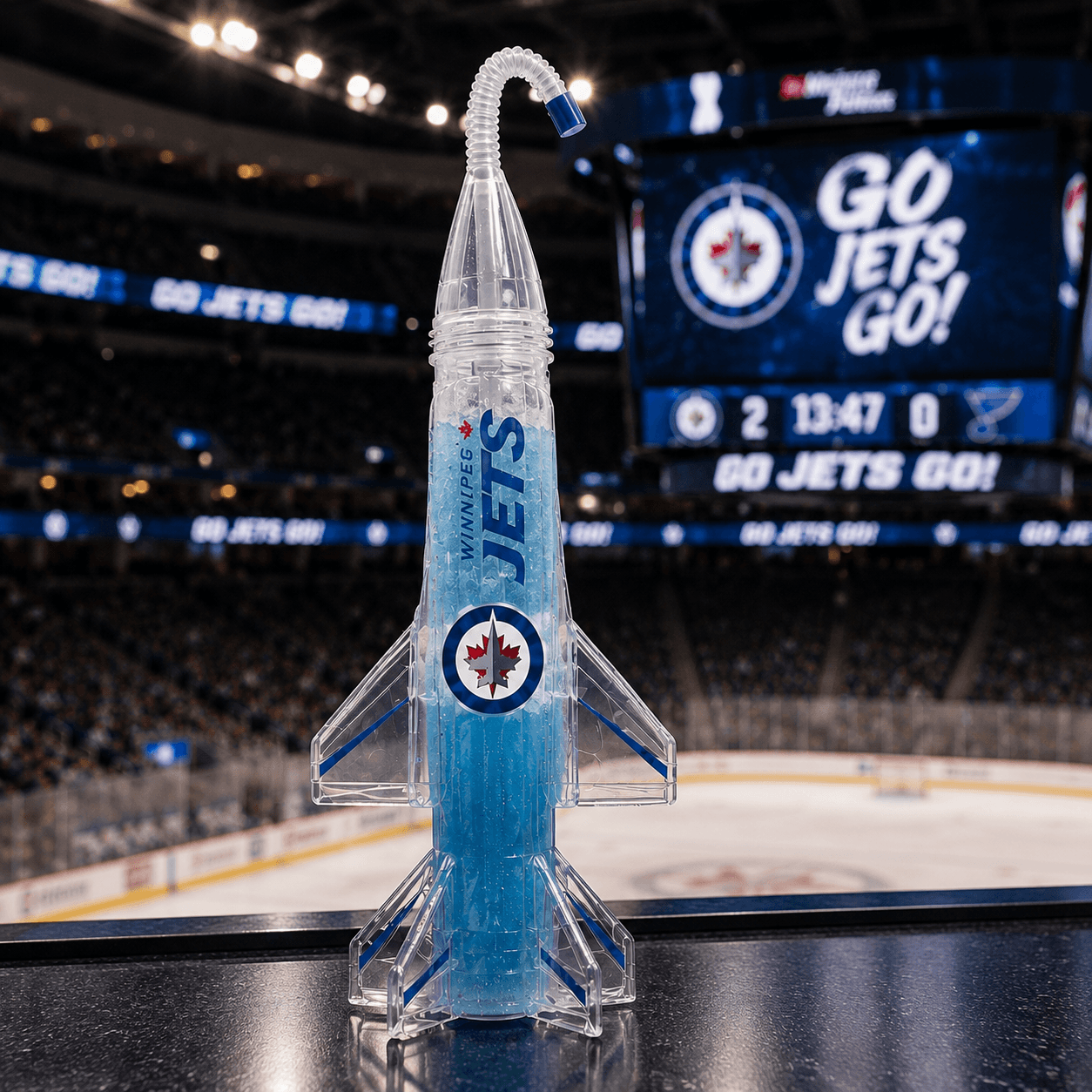 Jet-Shaped Yard Cup