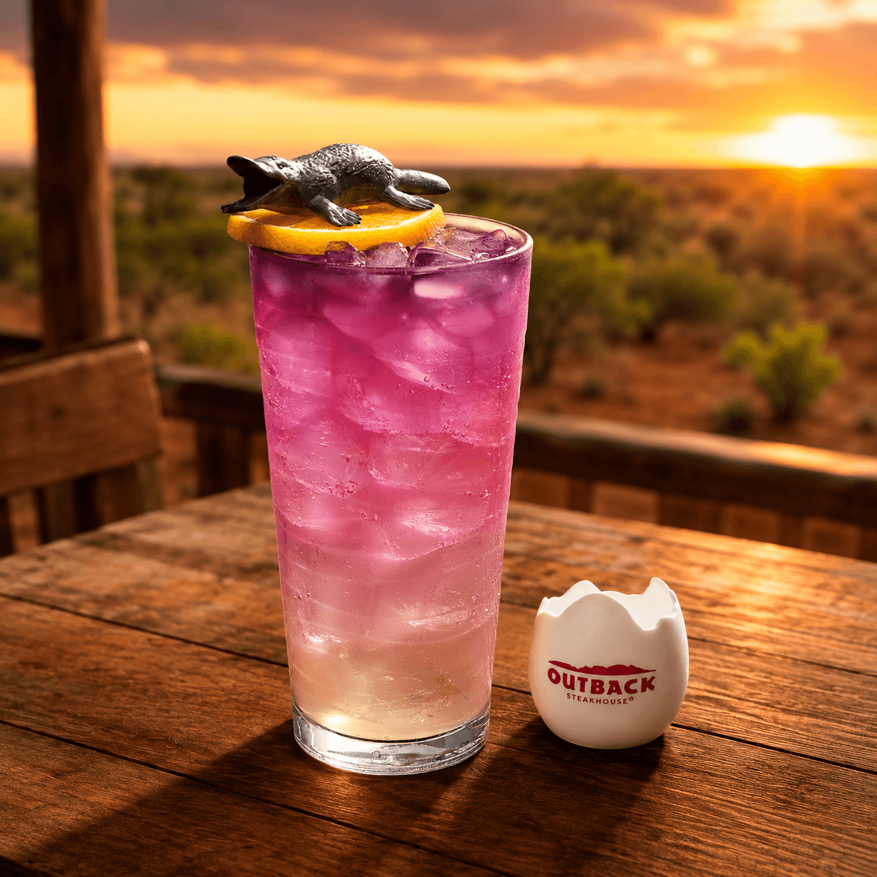 Platypus & Egg Drink Toppers