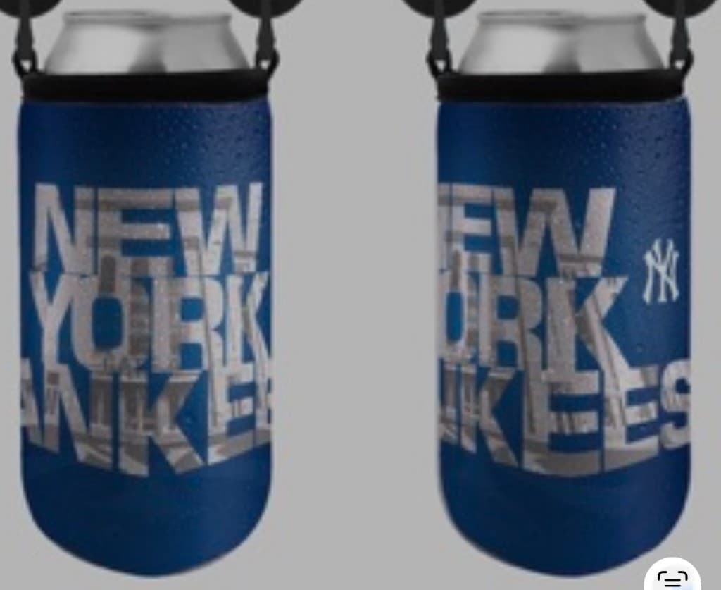 Neoprene Can Insulator with Lanyard